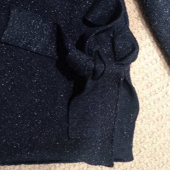 NEW White + Warren metallic sweater size medium - Picture 6 of 7